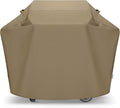 SunPatio Gas Grill Cover 60 Inch, Heavy Duty Waterproof Outdoor Barbecue Cover with Sealed Seam, FadeStop Material, All Weather Resistant Compatible for Weber CharBroil Nexgrill Grills and More, Taupe