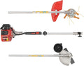 26cc/33cc/43cc Weed Eater Gas Powered, Gas Weed Trimmer Wacker Single-Cylinder Air-Cooled 2-Stroke Gasoline Engine Brush Cutter, Lawn Edger Grass Trimmer Tools for The Garden and Yard (26CC)