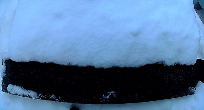 RHS Snow Melting Mats – Roof & Valley Heater for Ice Dam Prevention – American-Made, Black, Melts 2” Snow per Hour (25’ x 13”)