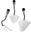 3 PCS Hoe Garden Tool Set, Triangle Gardening Hoes with Sharp Blade, Hand Plow Hoes for Digging, Backyard Weeding, Loosing Soil