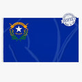 AMZFLAG Nevada State Flag 3X5 ft Double Sided, Heavy Duty Nevada Flags 3 Ply Polyester NV State of Nevada Flag for Outdoor Thick Material
