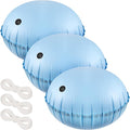 3pcs Pool Air Pillows for Above Ground Pools - 4ft Dia. Winter Closing Winterizing Kit with Ropes, Thicken PVC Ice Equalizer Support, Swimming Pool Patio Furniture Cover Airbag