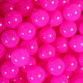 Ball Pit Balls for Kids, Plastic Refill 2.2 Inch Balls, 100 Pack, Bright Colors, Phthalate and BPA Free, Includes a Reusable Storage Bag with Zipper