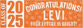 Let's Make Memories Personalized Graduation Banner Class of 2025 - Graduation Party Decorations - Congratulations Banner - Indoor/Outdoor Vinyl - Best in Class - Orange - 10 ft.
