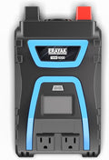 Erayak 1000W Power Inverter, 12V DC to 110V 120V AC, LCD Display, Modified Sine Wave, Dual 120V AC Outlets, USB-A & Type-C Ports, Quiet Fan for RV, Truck, Car, Home Backup
