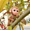 Climbing Animal Tree Hugger Statue - UV Resistant Resin Hanging Garden Sculpture, Waterproof Outdoor Decor for Yard, Patio, Porch (Monkey)