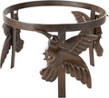 Topadorn Metal Gazing Ball Stand Garden Hardware Metal Stand for 10" or 12" Gazing Globes,Hummingbird