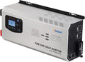 Ampinvt 5000W Peak 15000watts Pure Sine Wave Power Inverter 48V DC to 120/240V AC Split Phase with Battery AC Charger,Off Grid Low Frequency Solar Inverter for Home