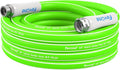 Fevone Garden Hose 25 ft., Lightweight Hybrid Water Hose, Flexible and Durable, Leak-Free Connections