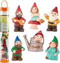 Safari Ltd. Gnome Family TOOB - Hand-Painted, 6 Pieces Lifelike Model Figures - Fun Educational Fantasy Toy for Boys, Girls & Kids Ages 3+