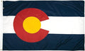 FlagSource Colorado Nylon State Flag, Made in the USA, 4x6'