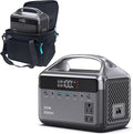 Portable Power Station 300W (600W Peak), 192Wh (60,000mAh) Solar Generator, LiFeP04 Battery with AC Outlets, 5.5LB Power Bank for Outdoor Camping, Traveling, Home & Emergency (Solar Optional)
