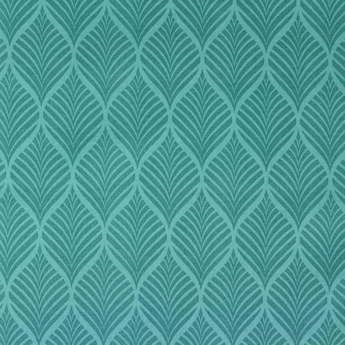 RSH DECOR Deep Seating Cushion with Pillow Back | 25” x 25.5” Seat | Water and Fade-Resistant Spun Fabric | Outdoor Chair Cushion Set for Patio Furniture | Fenbrook Teal