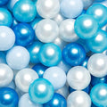TRENDPLAY Plastic Balls for Ball Pits 2.2 Inch, Pack of 50 100 200 500 Hollow Balls, Perfect for Toddler Baby Pools,Party,Festival Decoration