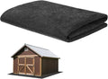 Outdoor Storage Shed Mat, 5 x 3 FT Garage Floor Mats with Reusable, Washable, Non Slip, Durable for Protects Garage Floors/Driveways/Entrance Doors/Deck [Gray]