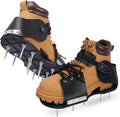 HFH Lawn Aerator Shoes for Grass，Aeration Shoes for Lawn，Spike Shoes for Lawn Aerating (Shoelace)
