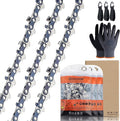Savior 3PC 10 Inch Pole Saw Chain for Stihl 71PMM3 56, 1/4" Pitch .043" Gauge 56 Drive Links Chainsaw Chain for MSA120 C-B, 10" Pole Saw Chain for EGO PS1000 / PS1001 / PSX2510 10-Inch 56V Pole Saw