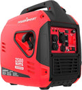 PowerSmart 2580-Watt Portable Inverter Generator, Super Quiet, Ultra-Light & Compact for Camping, 2025 Version