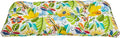 BrylaneHome Tufted Bench Cushion - 45.5" L x 19" W x 3" H- Patio & Outdoor - Water, Stain & Fade Resistant - Carolina