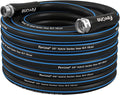 Fevone Garden Hose 50 ft., Lightweight Hybrid Water Hose, Flexible and Durable, Leak-Free Connections