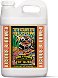 FoxFarm Tiger Bloom Liquid Fertilizer Concentrate - Fast Acting Formula for Vicious Growth with Phosphorus - Encourages Fruit, Flower & Bud Development, NPK 2-8-4 (2.5 Gallons)