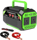 600W Power Inverter, 12V DC to 110V AC Converter with LED Display, 2 AC Outlets, 2 PD 25W Type-C, 2 QC 18W USB-A(4.2A)，2 DC Port, for Road Trips Laptop Computer