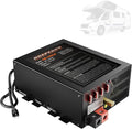 PM4 100 Amp RV Power Converter - Power Converter with Built-in 4 Stage Smart Battery Charger - Multiple Capacities 100A 110V AC to 12V DC 100 Amp Battery Charger RV Power Converter Replacement