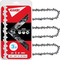 KAKEI Chainsaw Chain 20 Inch .325" Pitch .063" Gauge 81 Drive Links- 26RS 81 Fits Stihl (PRE 2023 .063" Gauge) MS291, MS271 Farm Boss, MS261-36390050081, V81 (3 Chains) - Full Chisel