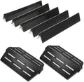 Heat Deflectors for Weber Genesis 300 Series Grills,Compatible with Genesis E310 E320 E330 S310 S320 S330 - Replacement Parts for Weber 7620 7621 7622 65055, 17.5 inch Heat Shield Plates