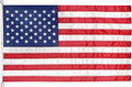 Super Tough 8ft x 12ft Nylon American Flag | Embroidered Stars and Sewn Stripes | Brass Grommets | Heavy-Duty Outdoor Flag | Fade Resistant American Flag Made in USA | All Weather Nylon