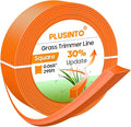 String Trimmer Line .065", 295 Feet Weed Eater String, Square Trimmer Line for Universal Replacement, Orange Premium Nylon String Trimmer Line for Light Grass&Weeds