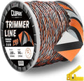 Cluparis 3-Pound Super Heavy Duty Trimmer Line .155-Inch-by-361-ft Twist Pro Trimmer Line Spool 3-Component Tri-Extrusion Weed Eater String with Super Line Cutter