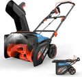 SENIX Corded Snow Blower,18 Inch Snow Thrower, Electric Snow Blower with 8" Clearing Depth, 600lbs/min, Max 33ft Throw Distance, 14Amp,1700 Watt Motor, 4 LED Lights