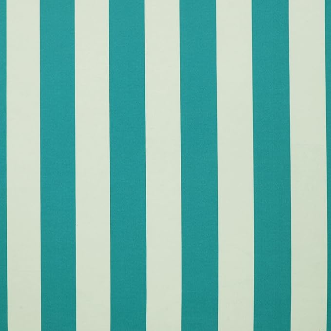 RSH DECOR: Deep Seating Cushion with Pillow Back | 23” x 26” Seat | All-Weather Spun Fabric | Water and Fade-Resistant | Outdoor Chair Cushion Set for Patio Furniture | Cancun & White Stripe