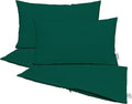 RSH DECOR: Sunbrella Pillow Covers Set of 4 | Covers Only - 20" x 12" | Outdoor Lumbar Pillow Covers Crafted with Sunbrella Performance Fabric | Canvas Forest Green