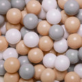 GOGOSO Ball Pit Balls Crush Proof Non-Toxic Plastic Balls Babies Kids Toy Bulk Pack 170pcs 2.2inchs