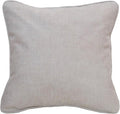 East Green 20 x 20 Waterproof Outdoor Pillow with Insert, Flax Tan - Premium Olefin Outdoor Accent Pillow for Patio Furniture