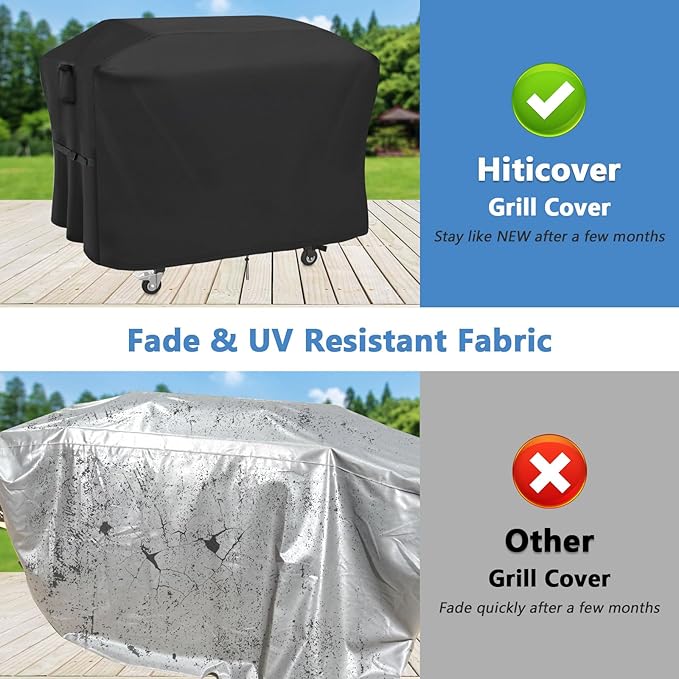 Grill Cover for Blackstone Model 2307 ProSeries 4-Burner 36 Inch Propane Griddle with Stainless Steel Cabinet, Outdoor Waterproof BBQ Griddle Cover - 70 x 28 x 35 Inch