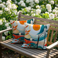 Cirzone Waterproof Outdoor Pillow Covers 18x18 Inch Set of 2 Summer Spring Floral Throw Pillow Covers Spring Outdoor Decor for Patio Furniture Garden Sofa