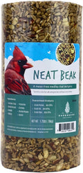 Birdseed Cylinders with Hole - Bird Seed for Outside Wild Birds (Small Cylinder, Neat Beak 1pc)