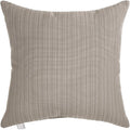 Sherry Kline Island Breeze Indoor/Outdoor Square Filled Pillow, 18"x 18", Khaki 2 Count