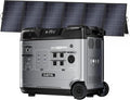 OUKITEL P5000 Pro 5120Wh Portable power station with 500W Solar Panel, Solar Generator LiFePO4 battery 3600W AC Output & 1800W Fast Charge for Home Backup, Outdoor Camping, RV Travel with APP Control