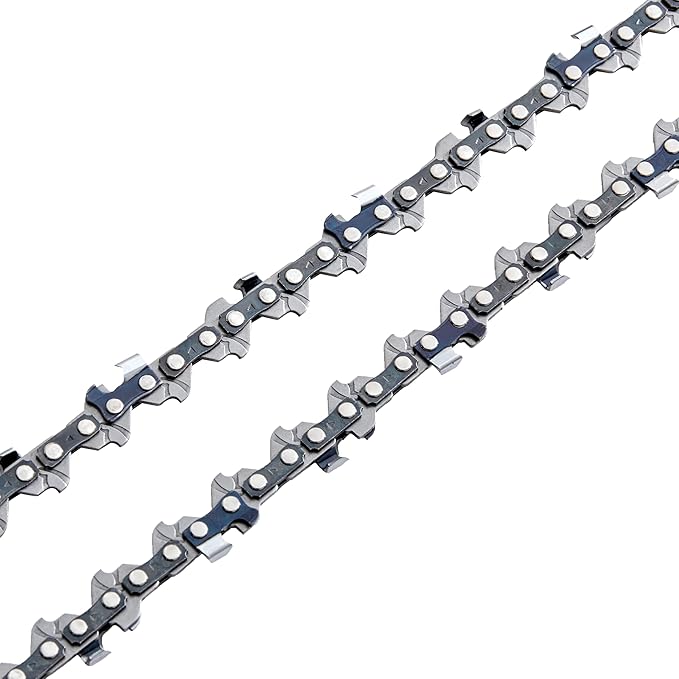 KAKEI 10 Inch Pole Saw Chain for Stihl 1/4" Pitch .043" Gauge 56 Drive Links Chainsaw Chain - 71PMM3 56 for Stihl Pole Saws (3 Chains) - Semi Chisel