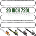 4-Pack 20 Inch Chainsaw Chain,3/8" LP Pitch .050" Gauge 72 Drive Links Compatible with Stihl MS311 MS391, Husqvarna 455(Rancher), Jonsered CS2166, Craftsman, Echo, Poulan, Ryobi, Ego and More