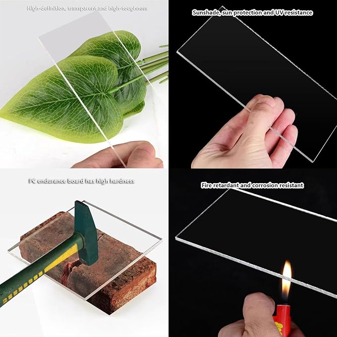2mm Polycarbonate Sheet,Polycarbonate Greenhouse Panels,Roofing Transparent Insulation Daylighting Panels,Strong and not Easily Deformed,for Greenhouse Sheds Roofs,Carports.(Blue,2.62x65.6ft)