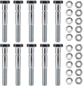 70060-01338 Snowblower Shear Bolts for Kubota Snowblower Grade 8 BX2750 BX2816 BX2822 BX5450 DB2550 G2003 G2538 G2546 T2724 T2740 T2834 Front Snowblower 5/16" x 2-1/4" 10pcs
