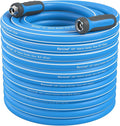 Fevone Garden Hose 150 ft., Lightweight Hybrid Water Hose, Flexible and Durable, Leak-Free Connections