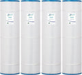 PCC105-PAK4 Swimming Pool Replacement Filter Cartridge Replaces for Unicel C-7471 105Sq.ft 817-0106 R173576 817-0106 Filbur FC-1977 FC-6470 CCP420 Darlly 71053 4Pack