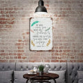 He Will Cover You with His Feathers And Under His Wings Metal Sign Inspirational Bible Verse Metal Plate Vintage Christian Religious Faith Tin Signs Wall Art 8x12