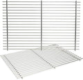 J&HYBBQ 18.75" Stainless Steel Grill Grates Replacement for Weber Genesis 300 Series Grills (2007-2016) – Heavy-Duty, Non-Stick, Easy-Clean Cooking Grates